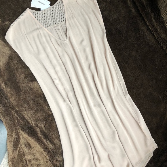 NWT Washed metallic sand dune everyday shift dress - Picture 4 of 6